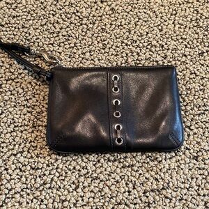 Coach Wristlet Black in EUC